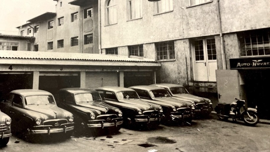 Draškovićeva ulica 1955. godine, Autohrvatska